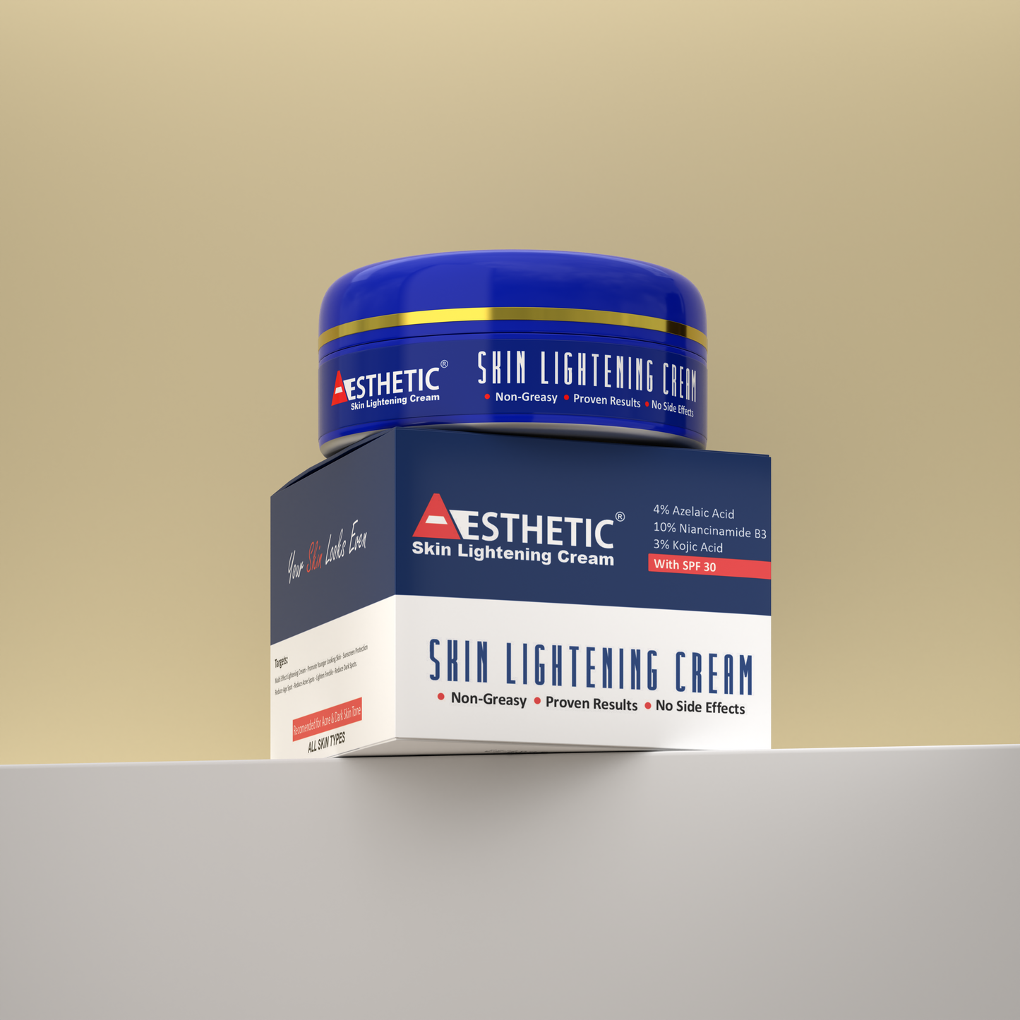 Skin Lightening Cream with Azelaic acid & Niancinamide