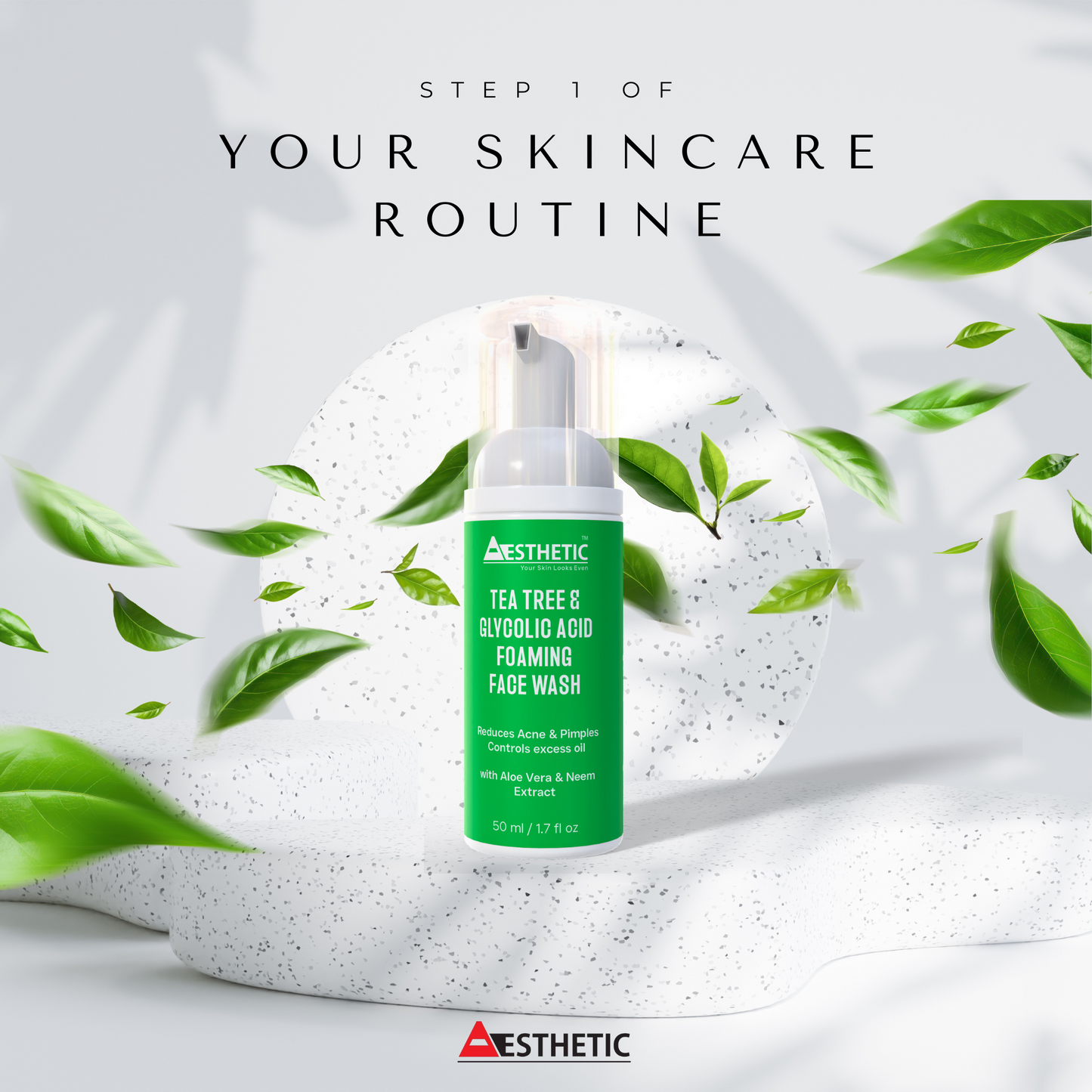 Tea Tree Foaming Facewash